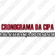 Cronograma da CIPA